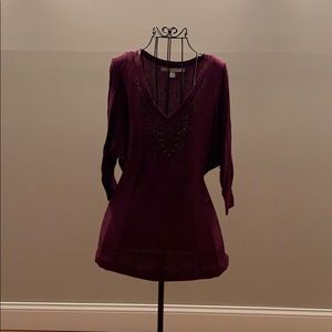 LC Lauren Conrad Beaded Sweater